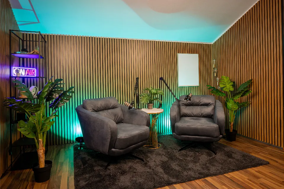 Studio de podcast